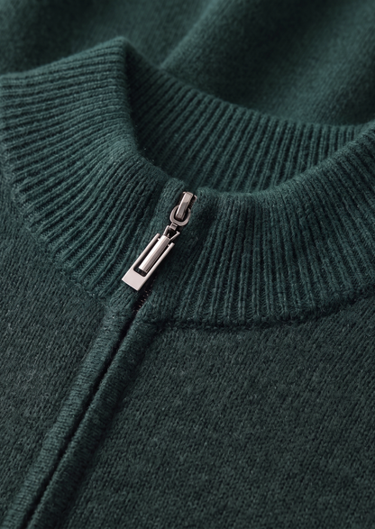 Pure Extra-Fine Merino Wool Sea Green Luzzo Set | Vallentty