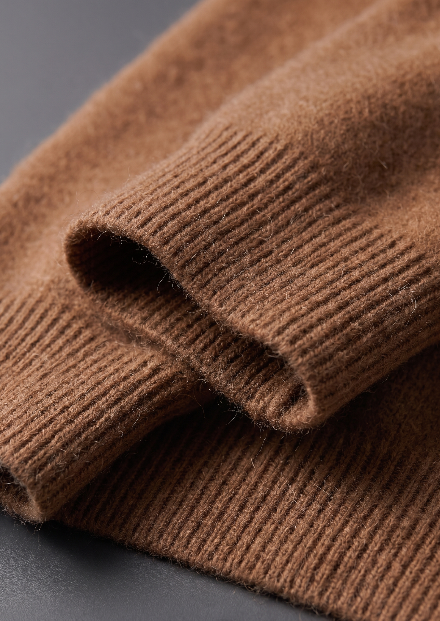 Pure Extra-Fine Merino Wool Caramel Luzzo Set | Vallentty