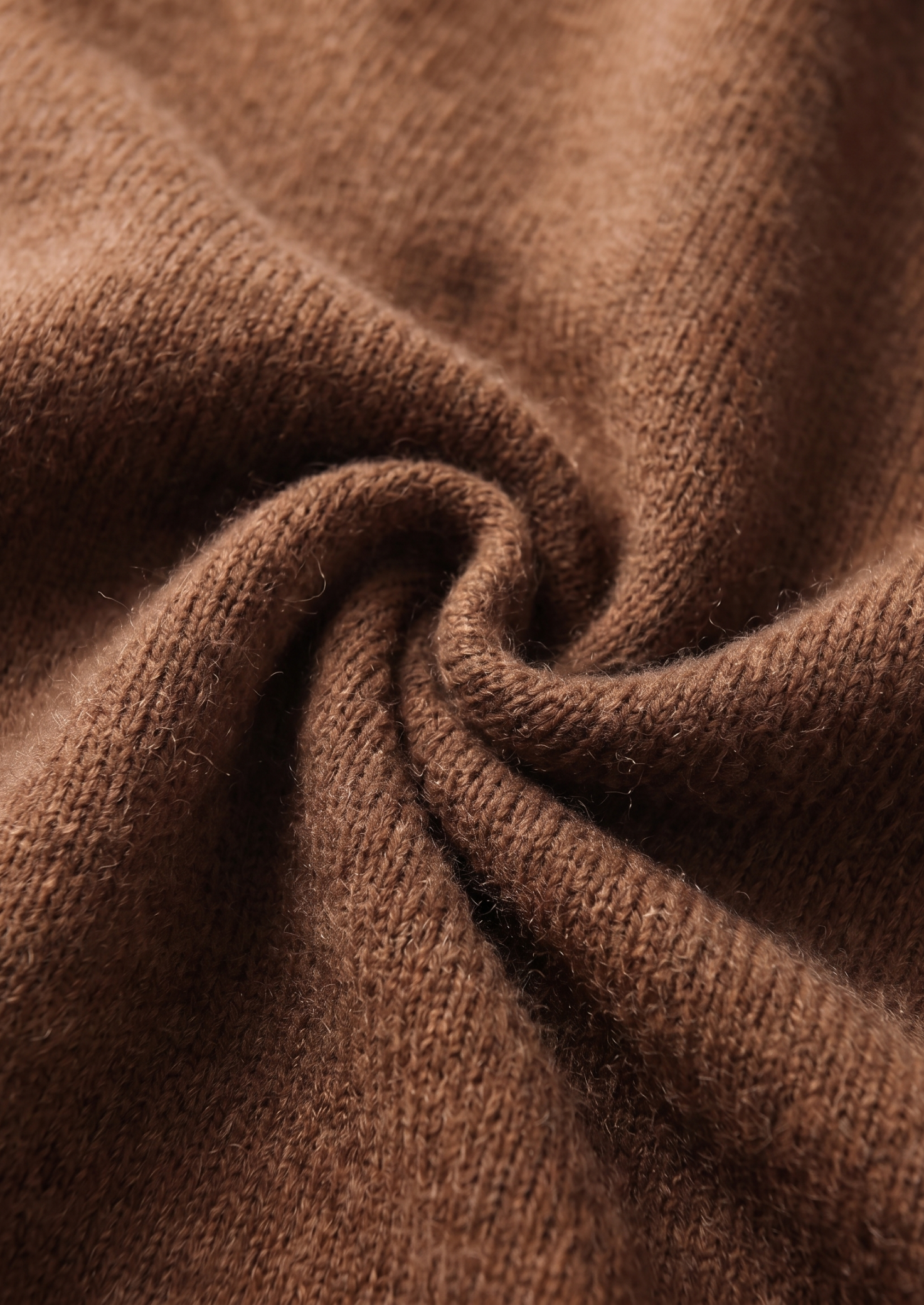 Pure Extra-Fine Merino Wool Caramel Luzzo Set | Vallentty