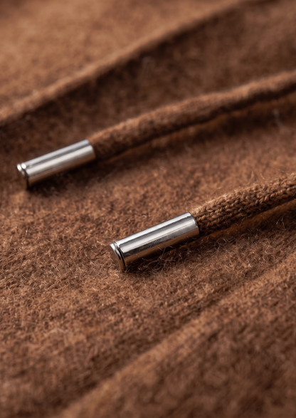 Pure Extra-Fine Merino Wool Caramel Luzzo Set | Vallentty