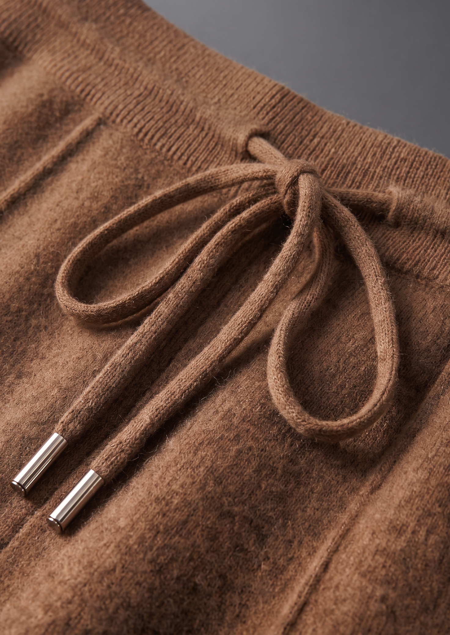 Pure Extra-Fine Merino Wool Caramel Luzzo Set | Vallentty