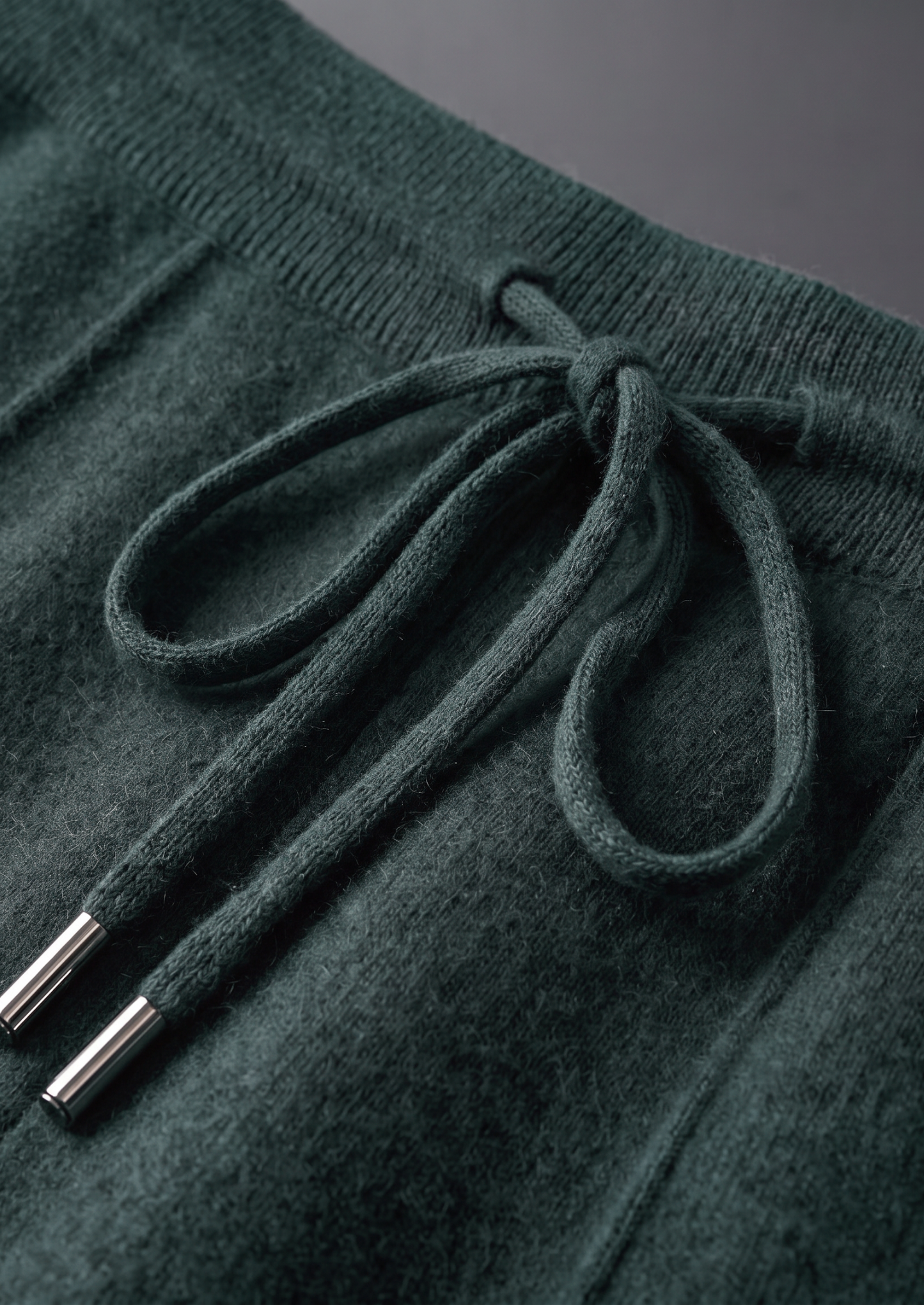Pure Extra-Fine Merino Wool Sea Green Luzzo Set | Vallentty