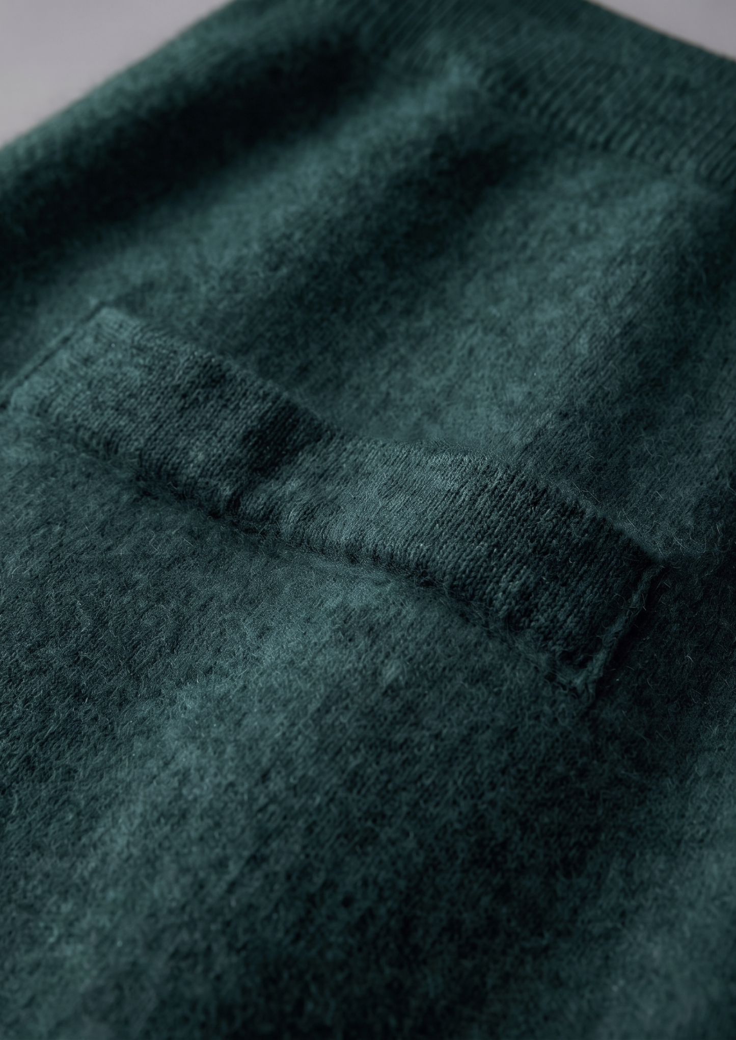 Pure Extra-Fine Merino Wool Sea Green Luzzo Set | Vallentty