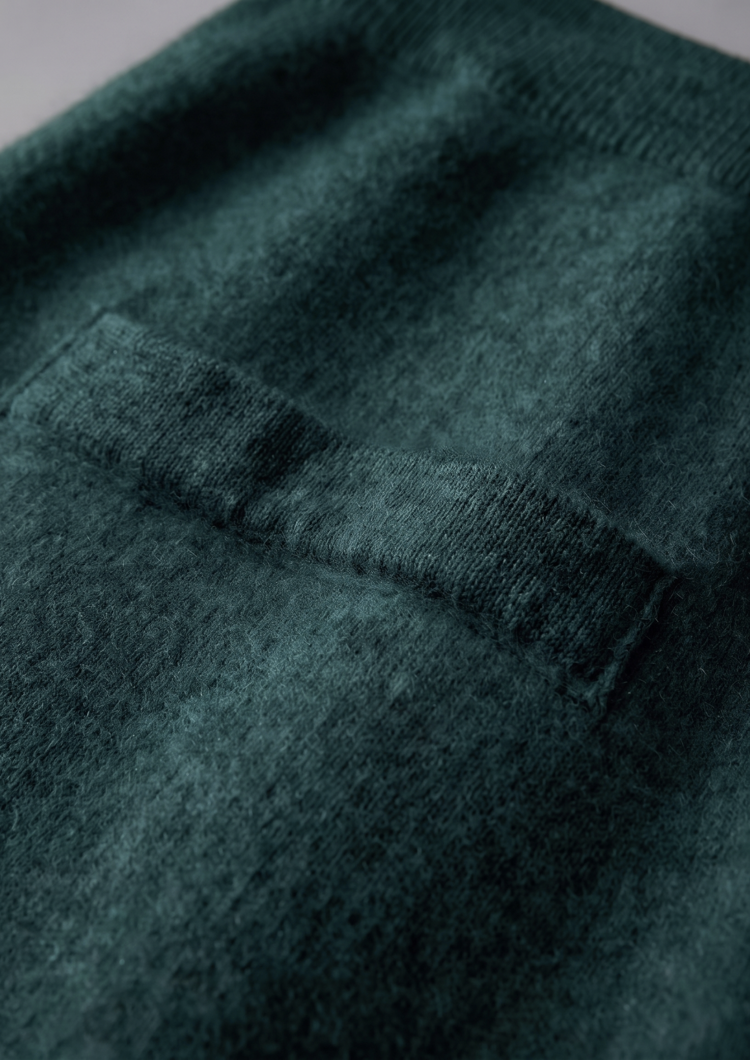 Pure Extra-Fine Merino Wool Sea Green Luzzo Set | Vallentty
