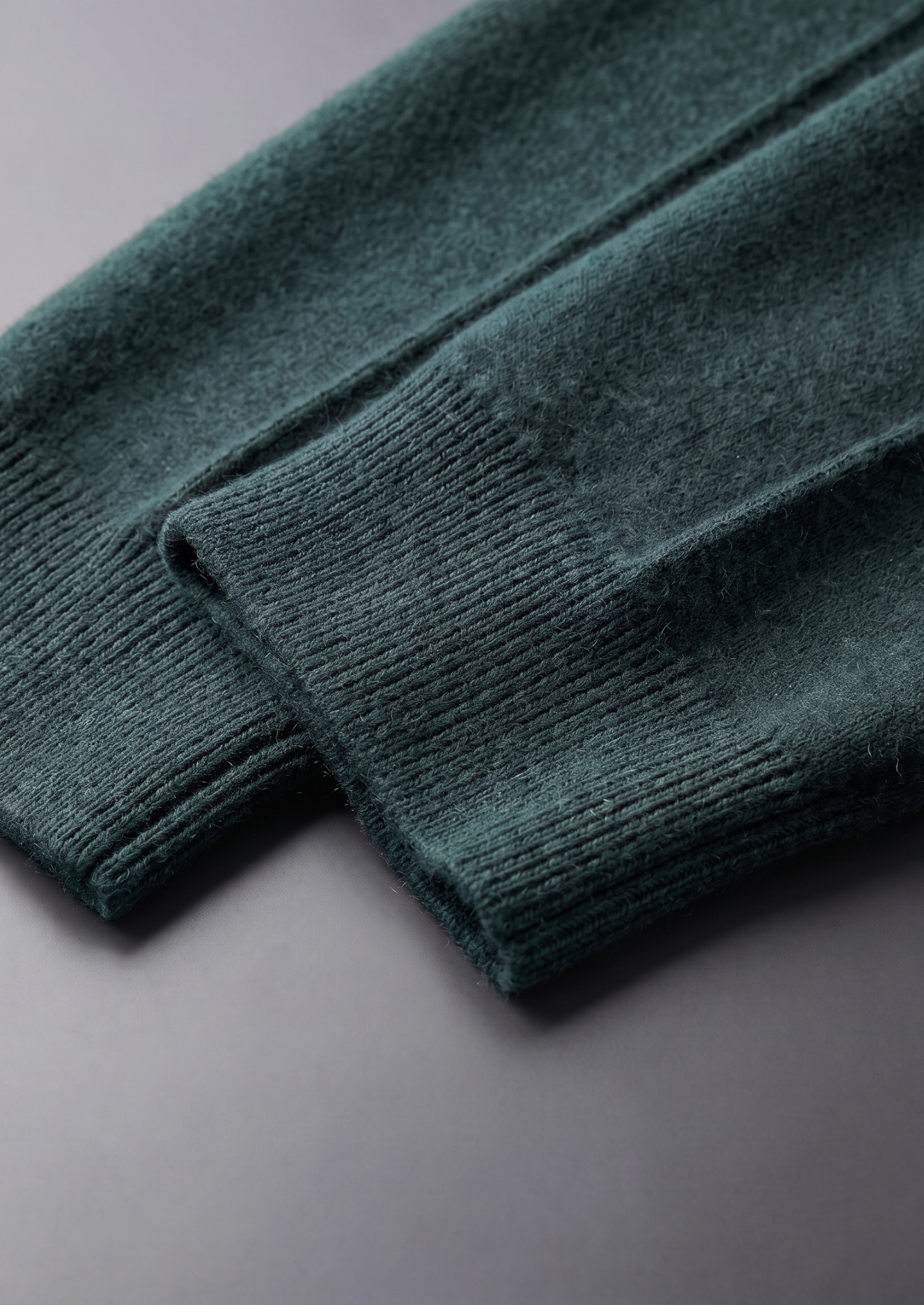 Pure Extra-Fine Merino Wool Sea Green Luzzo Set | Vallentty