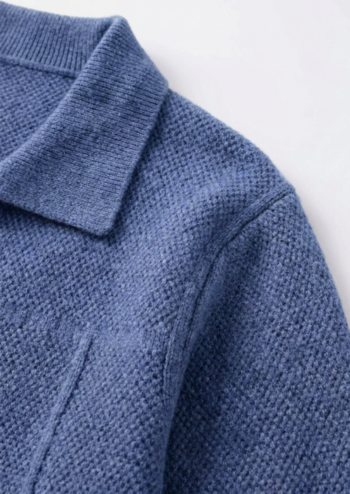 Pure Extra-Fine Merino Wool Button Overshirt | Vallentty