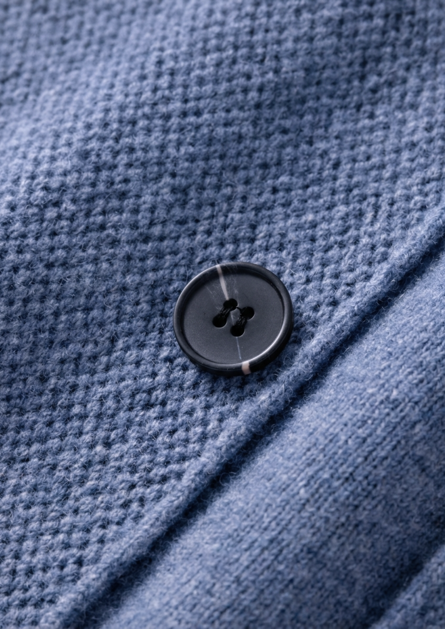 Pure Extra-Fine Merino Wool Button Overshirt | Vallentty