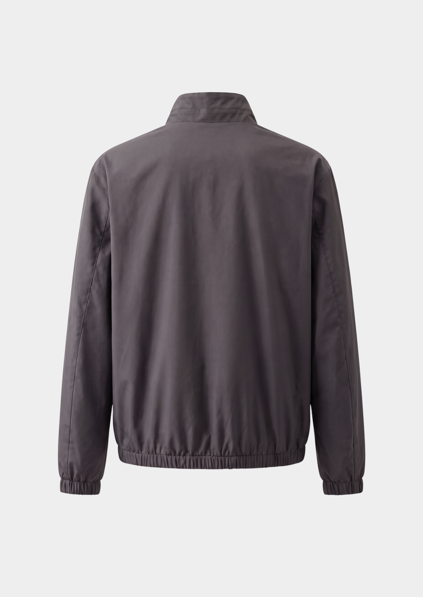 Fog Gray Technical Windbreaker Jacket | Vallentty